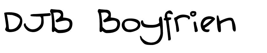 DJB Boyfriend Jeans font